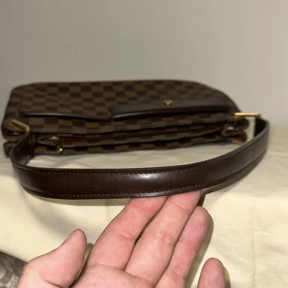 Louis Vuitton damier ebene Aubagne pochette shoulder bag - Picture 9 of 16